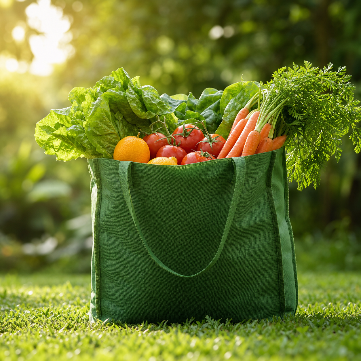 Eco non-woven grocery bag
