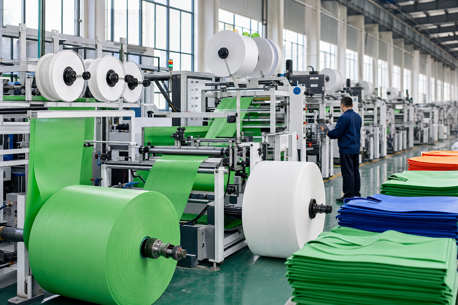 Bag manufacturing unit