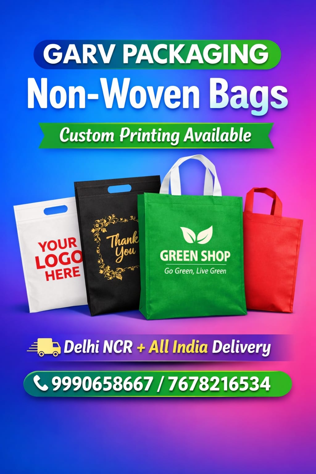 Garv Packaging non-woven bags